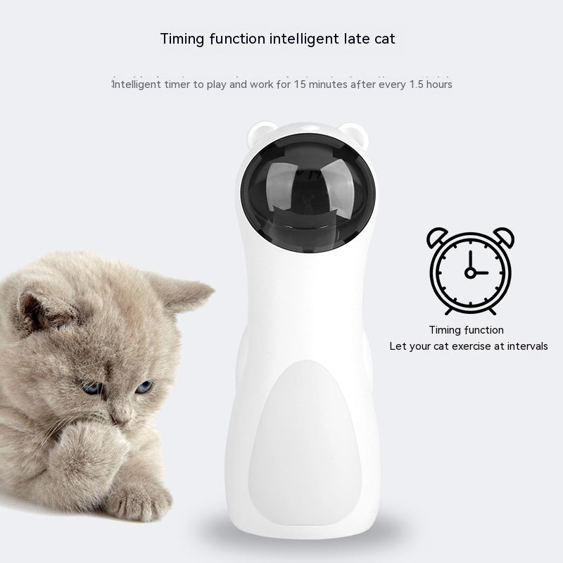 Juguete inteligente con láser automático Little Bear para gatos