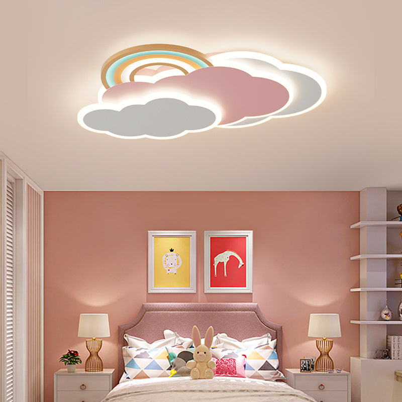 Plafonnier pour enfants Rainbow Cloud