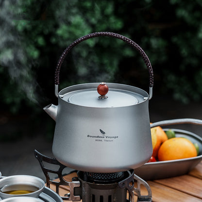 Outdoor Camping Travel Portable Kettle For Tea Making