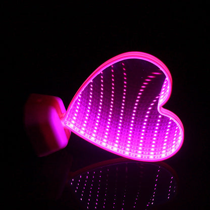 Lumière LED créative double face pour tunnel d'amour