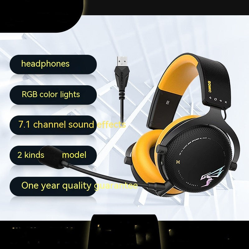 G760 Wireless Bluetooth Three-mode Headphone Head Mounted