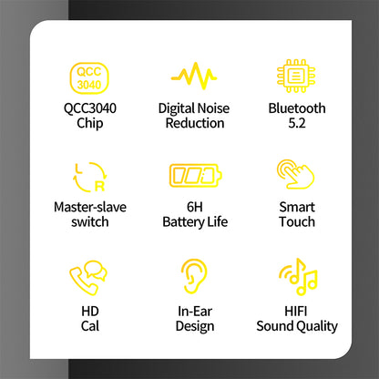 Casque Bluetooth sans fil à faible latence