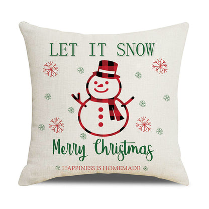 Home Christmas Series Sofa Cushion Seat Cover