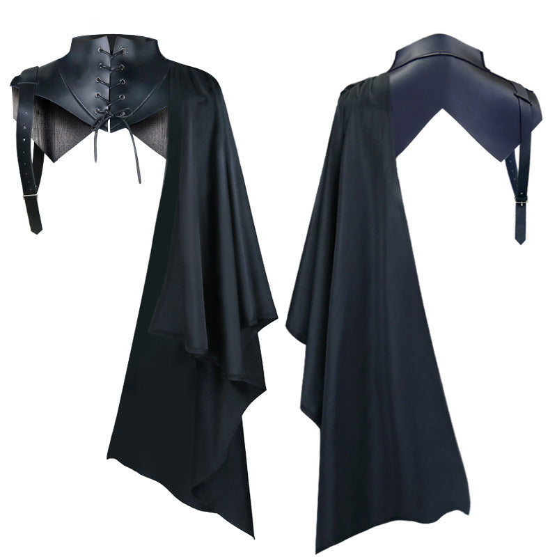 Halloween Party Demon Costume Retro Cape