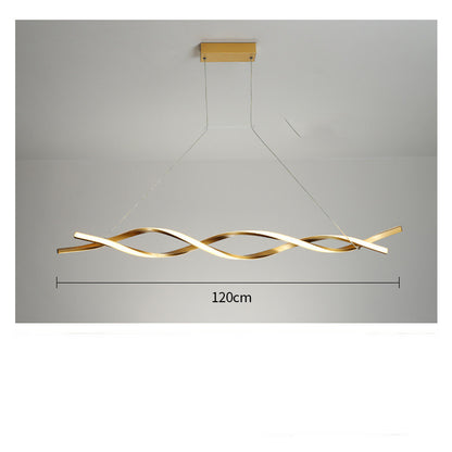 Lustre de Bar avant de vin de luxe, lumière créative minimaliste moderne