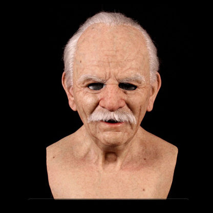 Funny Old Man Mask For Halloween Party