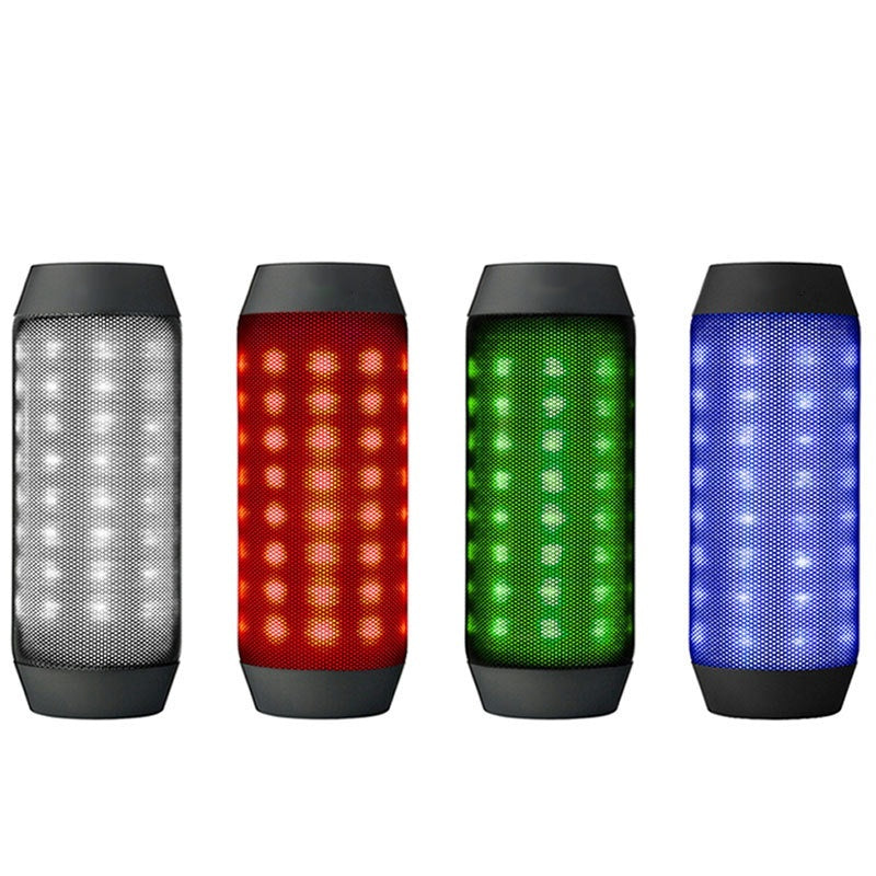 Haut-parleur sans fil Bluetooth EXTRA BASS Audio Cool lumière LED colorée