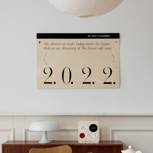 Hand Torn Creative Simple Home Decoration Wall Calendar