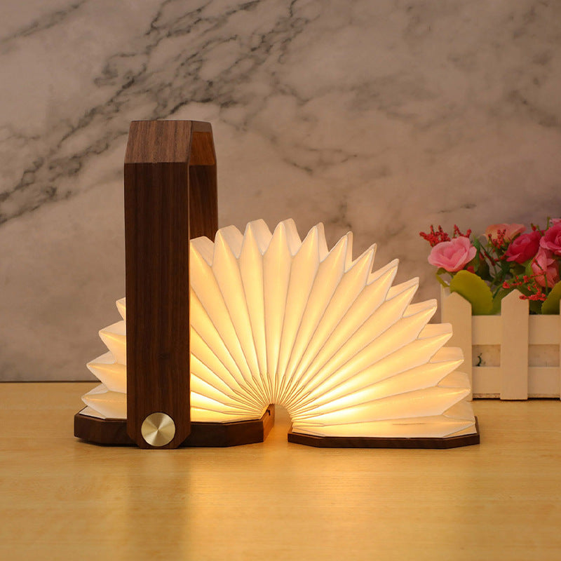 Lampe à main en bois créative, lampes de décoration intérieure très adaptées aux tables de chevet