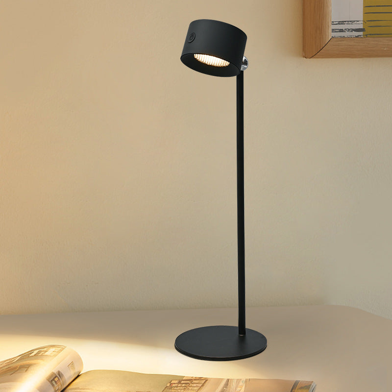 Lampe de Table LED magnétique Touchable, Rechargeable par USB, rotation à 360 degrés, télécommande sans fil, lampes de bureau, chambre à coucher, lampe de nuit murale