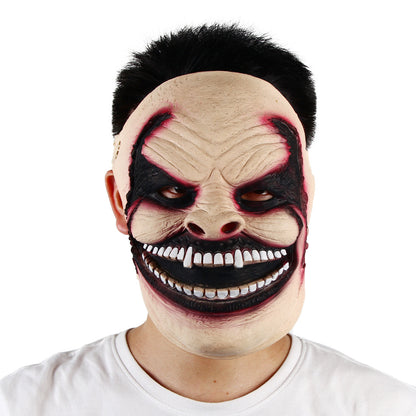 Halloween Horror Half Face Bleeding Mask Headgear