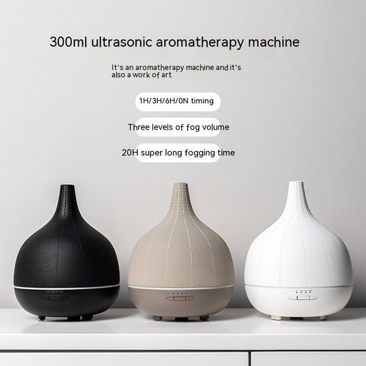 Humidificateur silencieux par atomisation de ciment fait à la main, Mini diffuseur d'arôme ultrasonique pour la maison