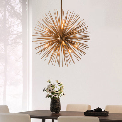 Dandelion Hedgehog Ball Sea Urchin Geometric Ball Sample Room Chandelier