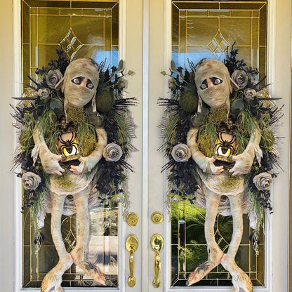 Mummy Halloween Garland Door Decoration