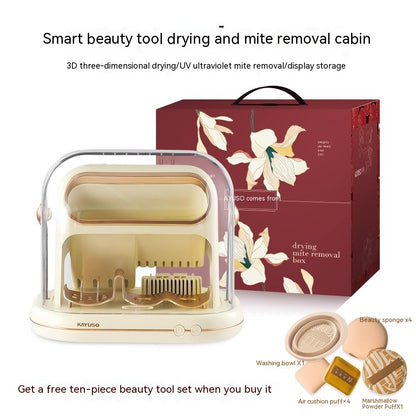 Boîte de rangement multifonctionnelle pour sèche-outils de beauté