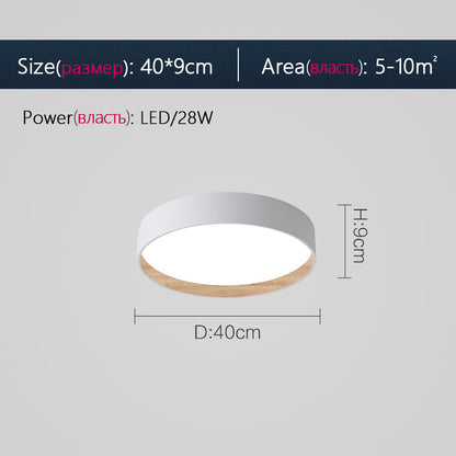 Lampe de chambre à coucher avec télécommande intelligente, salon nordique