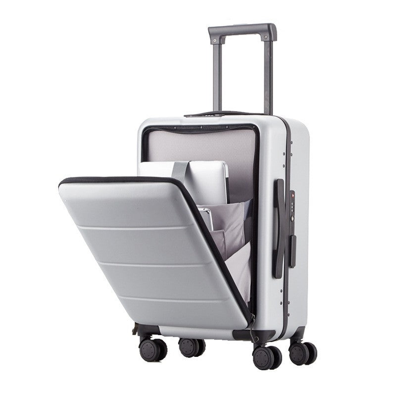 Front Opening Luggage Compartment Universal Wheel Business Side Opening