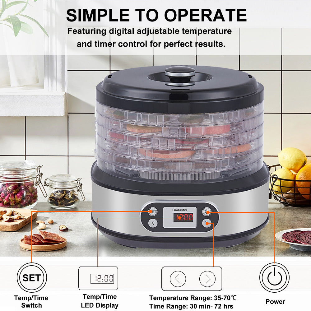 Fashion And Personality Household 6-layer Food Dryer