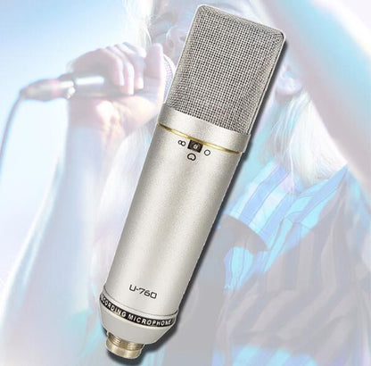 SKU87 Professional Capacitor Anchor Recording K Song Live Microphone