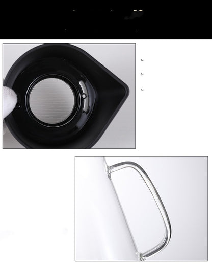 Coffee Tea High Boron Silicon Cold Kettle