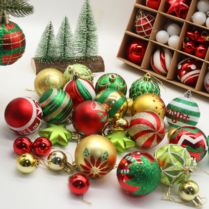 Christmas Decoration 6cm Electroplating Plastic Ball