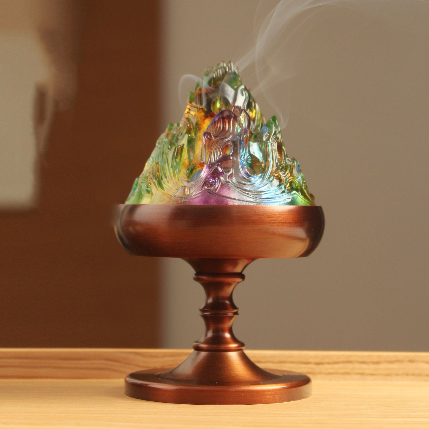 Home Fashion Antique Glazed Incense Burner