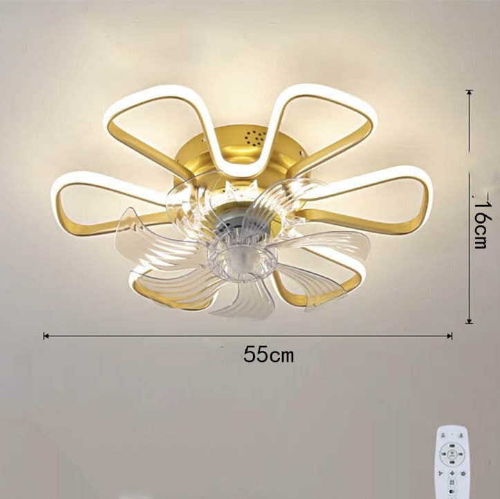 Lumière intelligente de ventilateur de plafond de commande vocale de Tmall Genie