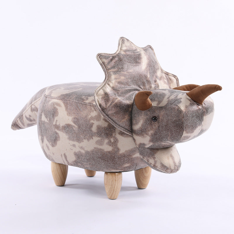 Creative Calf Cartoon Animal Stool At The Door Of Household