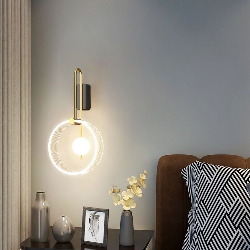 Wall Lamp Bedroom Bedside Entry Lux Style Modern Minimalist Internet-famous