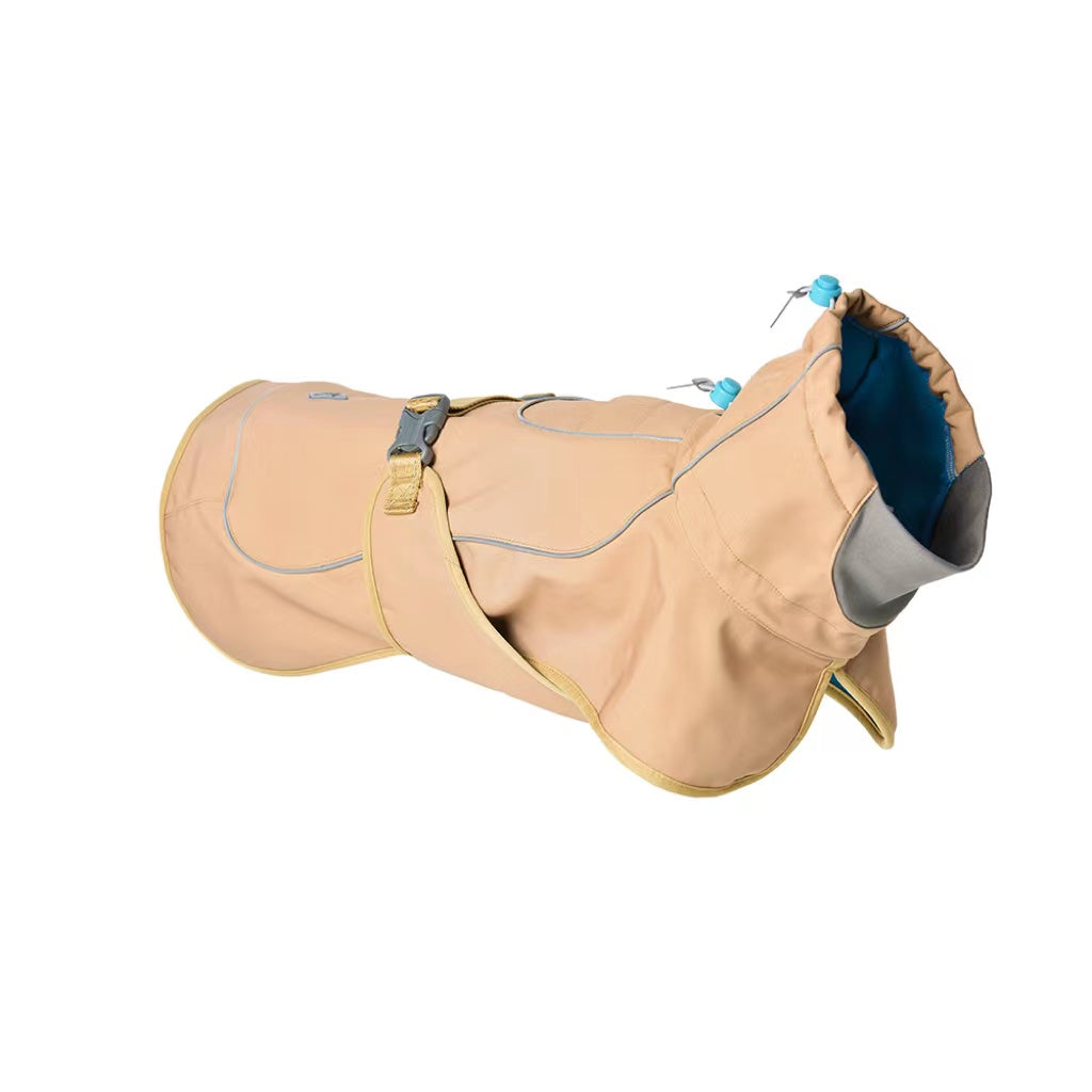 Veste d'extérieur à coque souple, imperméable, coupe-vent, chaude, pour chien