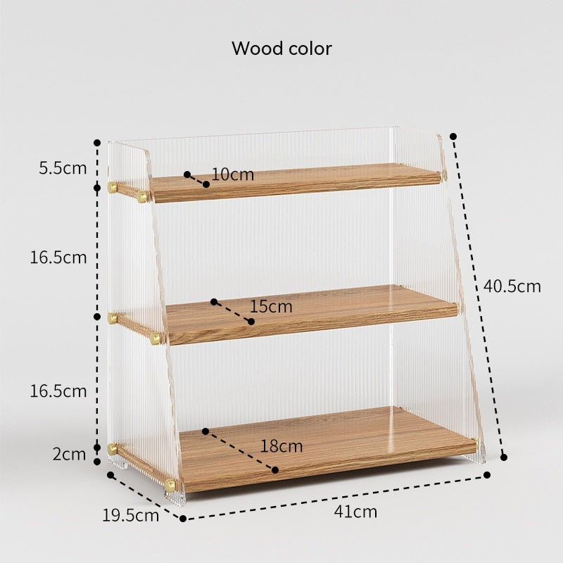 Armoire de rangement de bureau en acrylique