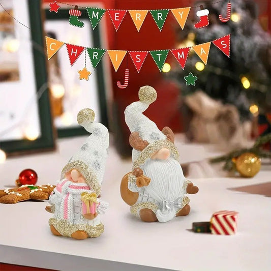 Resin Crafts Christmas Decorations Outdoor Courtyard Desktop Small Ornaments