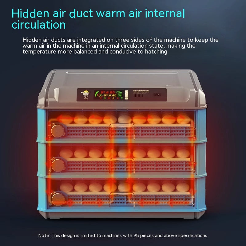Incubadora doméstica automática de rutina para pollos, incubación de pollos