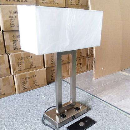 Modern Desk Study Square Table Lamp