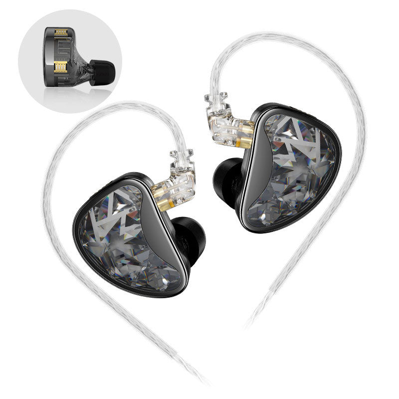 Twelve Unit Dynamic Iron Earphones With Tuning