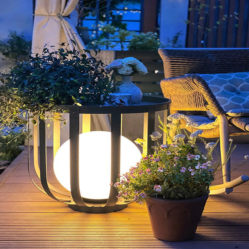 Outdoor Waterproof Lawn Lamp Courtyard Pergola Decoration Tea Table