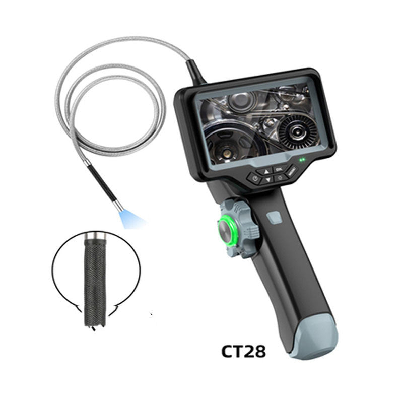 Inspección industrial de tuberías de la cámara HD del endoscopio visual de la reparación de automóviles