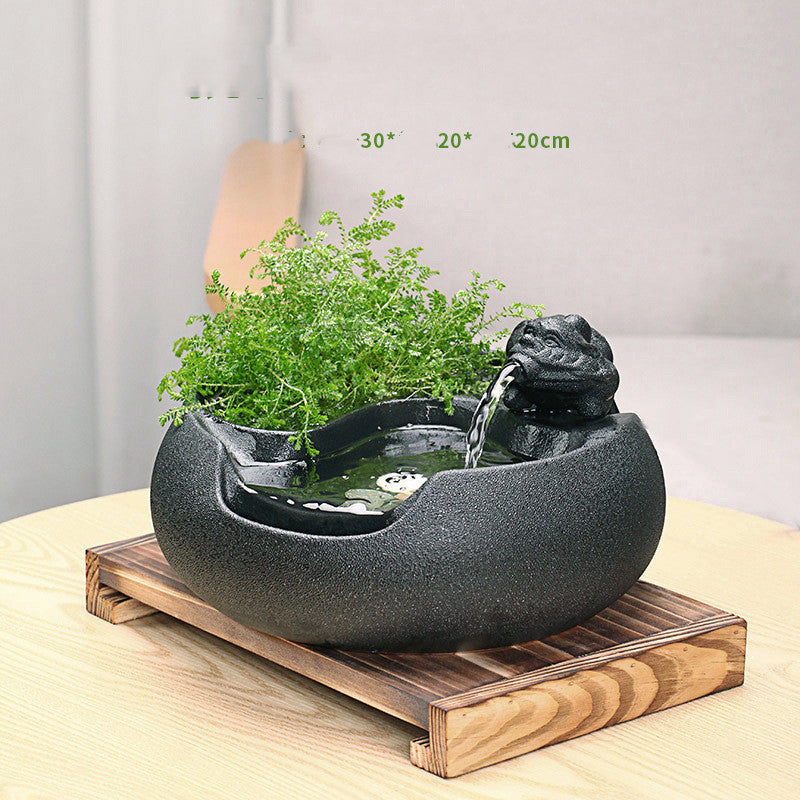 Ceramic Flow Device Home Decoration Ornaments