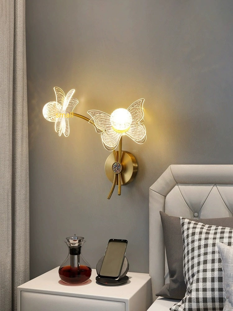 Light Luxury Bedroom Led Bedside Lamp