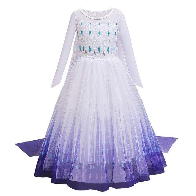 Robe Elsa pour Halloween