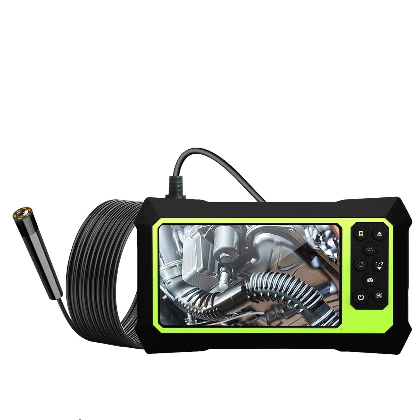 Bendable Tube Auto Repair Industrial Borescope With Screen