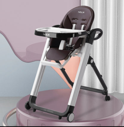 Chaise de salle à manger portative pliable multifonctionnelle pour bébé