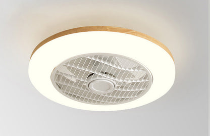 Lampe à ventilateur suspendue électrique à guide d'air rotatif