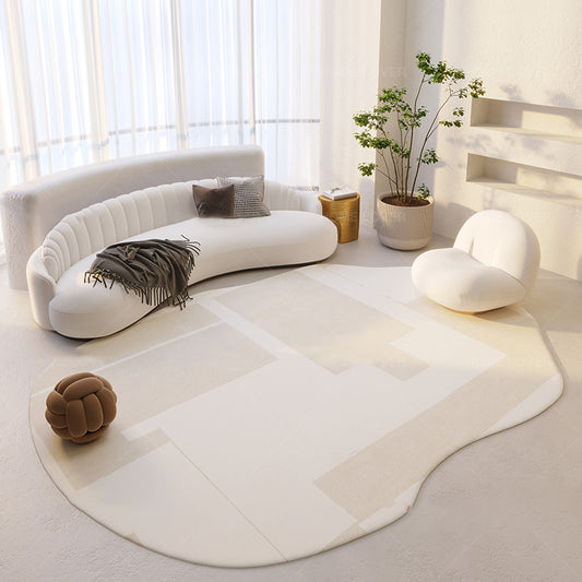 Tapis de sol de Table basse de canapé Simple de forme irrégulière domestique