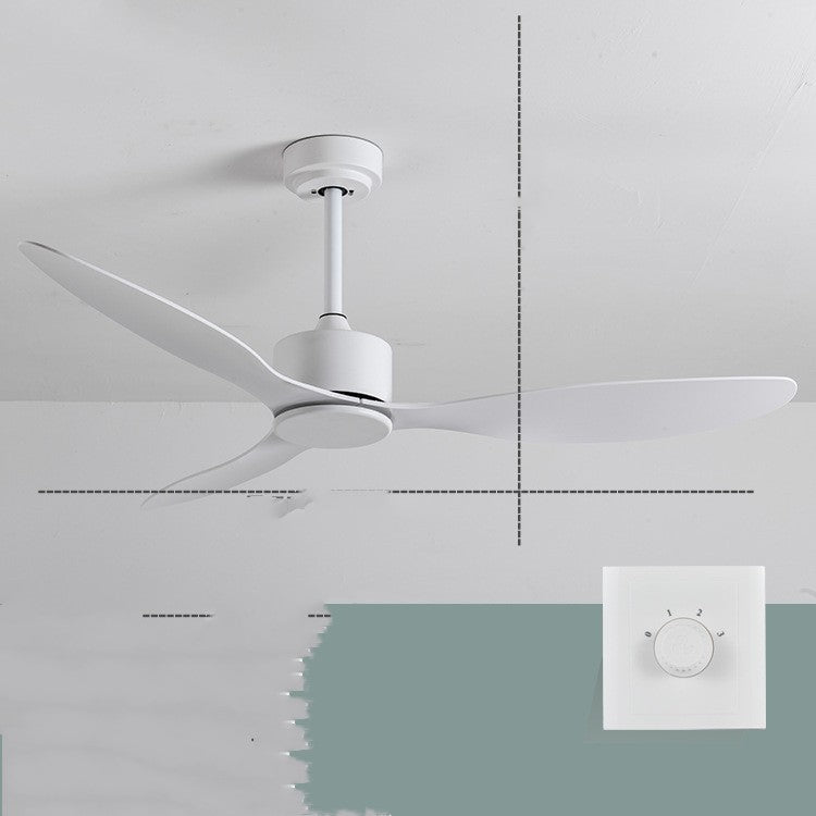 New Scandinavian Industrial Ceiling Fans Without Lights