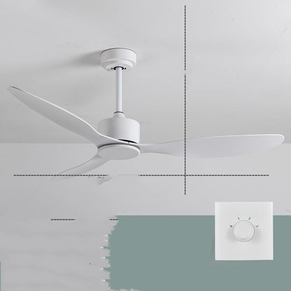 New Scandinavian Industrial Ceiling Fans Without Lights