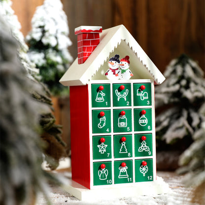 Décoration de bureau pour la veille de Noël à la mode à la maison