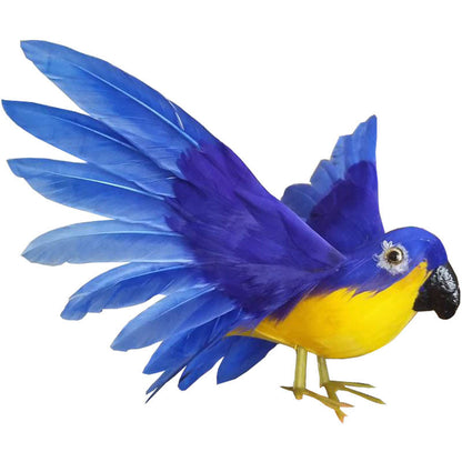 Simulation Feather Parrot Bird Home Decoration Cage Decoration