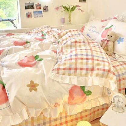 Fashion Cotton Quilt Cover Dormitory Bed