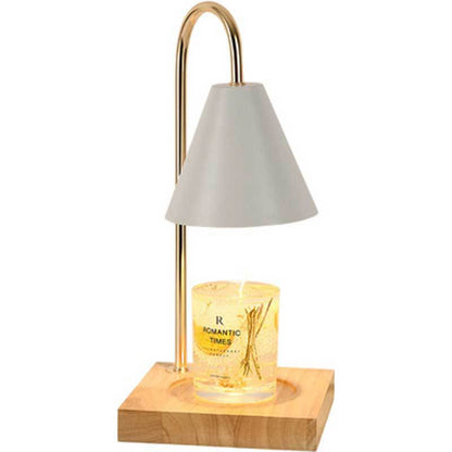 Lampe à cire fondante d'aromathérapie, bougie chandelier à huile essentielle